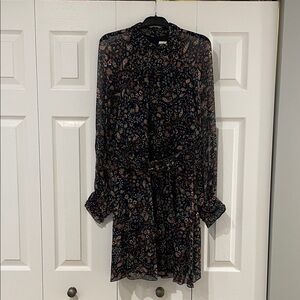 NICHOLAS Multicolor Floral Long Sleeve Dress